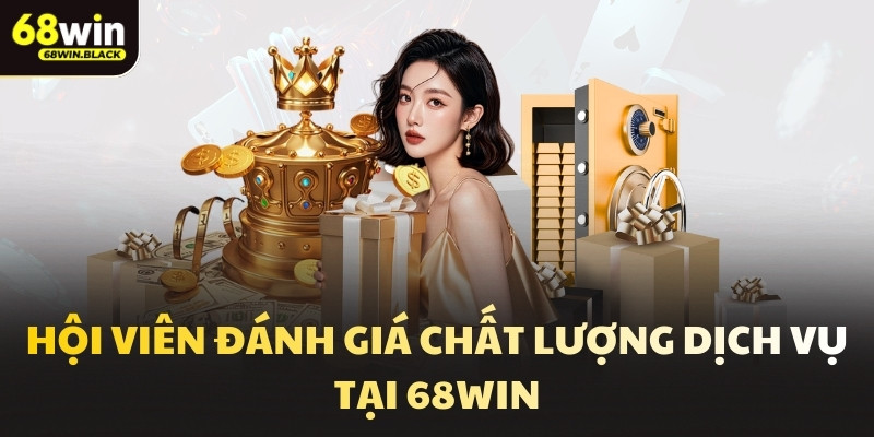 Hội viên đánh giá chất lượng dịch vụ tại 68win
